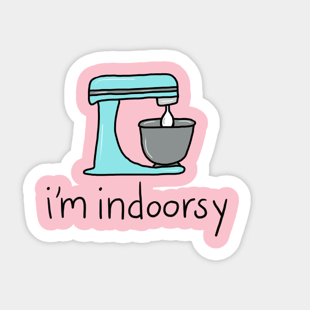 Baking Indoorsy Sticker by Christine Borst Creative Studio